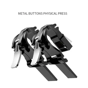 

PUBG Mobile Game Fire Button Aim Key Smart phone Gaming Trigger L1 R1 Shooter Controller Transparent for iPhone Samsung Phone