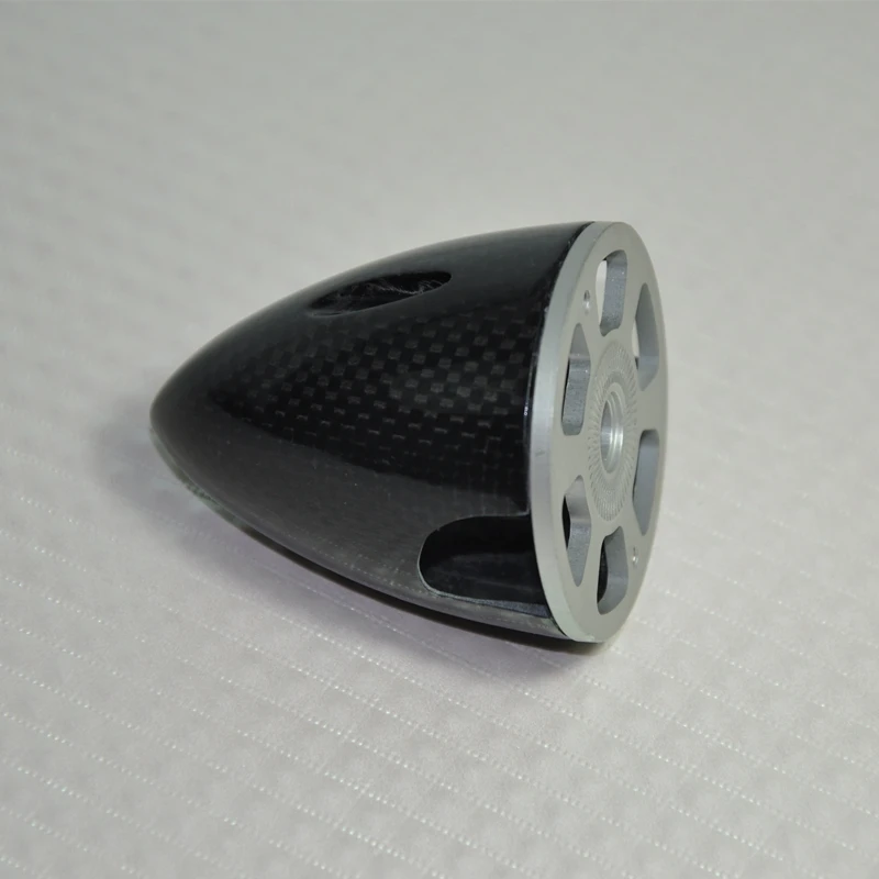 2 Blades 2" CCW Reverse Carbon Fiber Electric Spinner With Aluminum