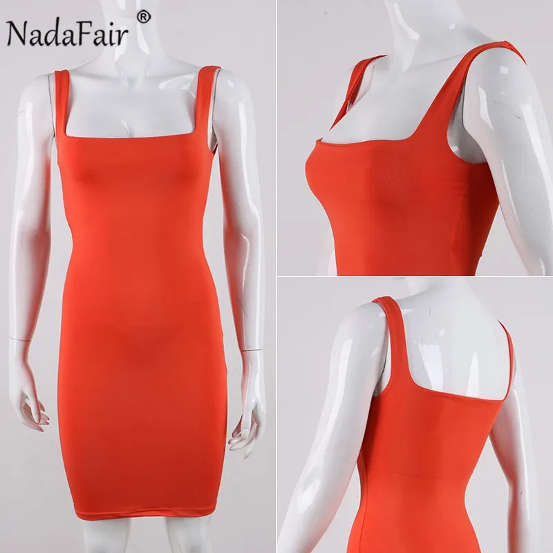 Nadafair летнее облегающее мини-платье с открытыми плечами, женские Клубные вечерние платья с открытой спиной, сексуальное неоновое платье с запахом размера плюс, Vestidos
