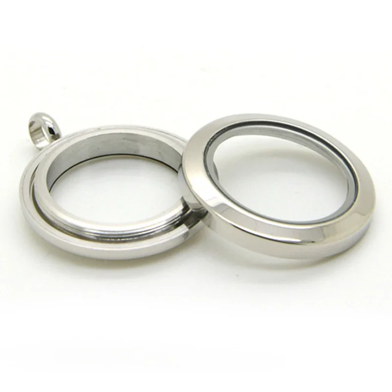 sliver plain floating locket (3)