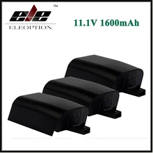 3x de Haute Qualité Eleoption 11.1 V 1600 mAh Li-polymère Batterie de Mise À Niveau pour Perroquet Bebop Drone3.0 Quadcopter