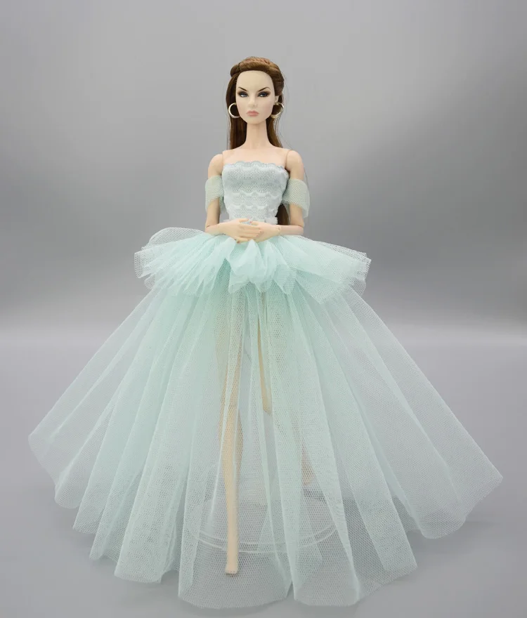 Кукольное платье юбка кружевное вечернее свадебное платье принцессы модный наряд Одежда для 1/6 игрушка Барби Kurhn FR Кукла Синьи