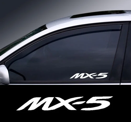 

For Mazda MX-5 Logo Window Decal Sticker Graphic *Colour Choice*