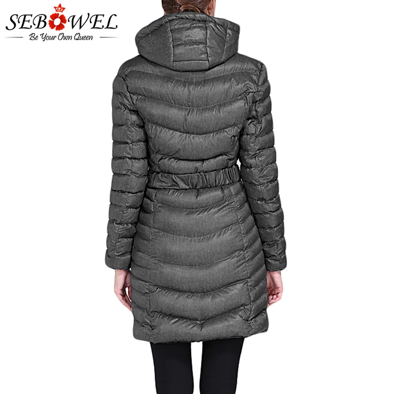 Dark-Gray-Hooded-Longline-Winter-Coat-with-Belt-LC85201-1011-2 