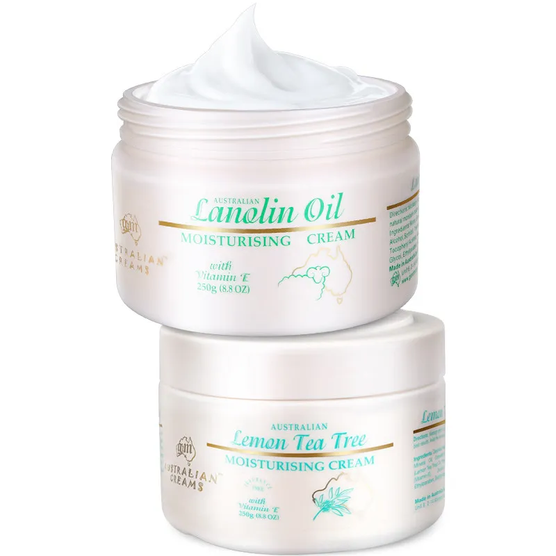 Buy Australia GM SkinCare Sets Lemon Tea Tree Oil Cream+Lanolin Day Cream for