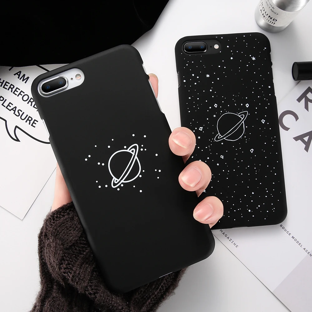 Colorful Pattern Phone Case For iPhone 6 6S 7 8 Cute Cartoon Starry Sky 5 X XS Max XR Plus Cover Coque Funda |