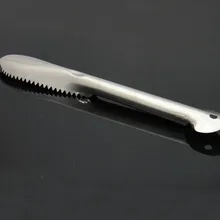 1 шт. S/Сталь CleanFish Ножи для очистки овощ-картофель нож для чистки резки рыбы скребок для очистки чешуи инструменты LB 527