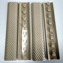 Тактические ружья Аксессуары для охоты 4 шт. винтовка Quad Rail резиновый Keymod мягкий рельсовый чехол 6,2 дюймов рельсовый чехол