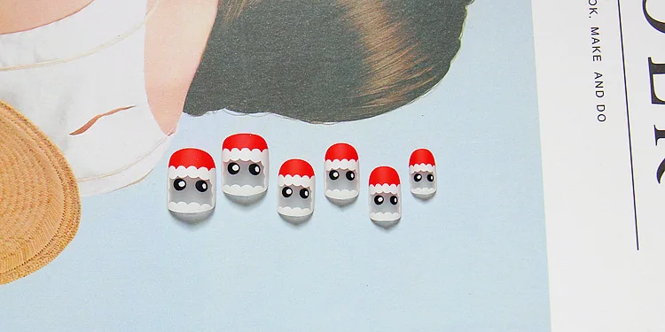 New 24 Pieces Christmas Santa Claus 3d Acrylic Classical