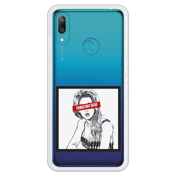 

Stand case costume drawing Punks Not Dead WP002 for Huawei Y7 2019