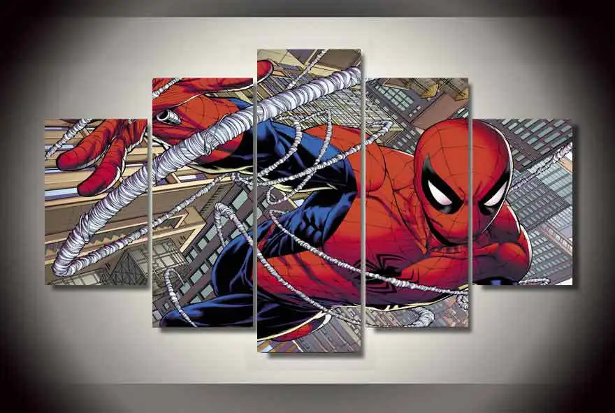 Картина по номерам человек паук