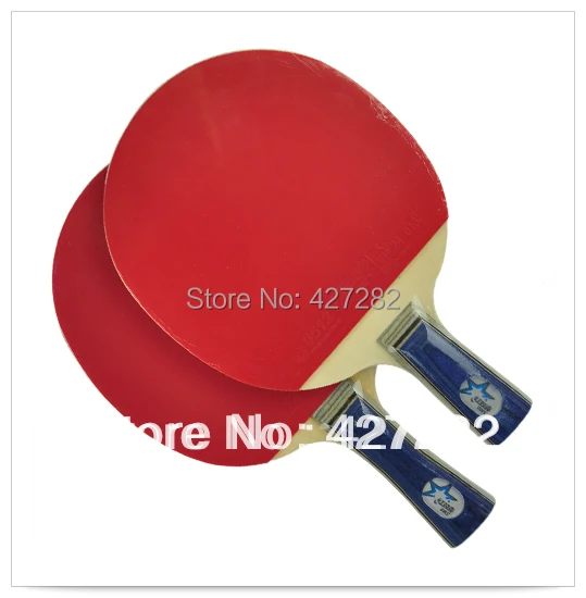 

Original DHS 1002 and 1006 table tennis rackets with one star racquet sports ping pong paddles DHS finished rackets