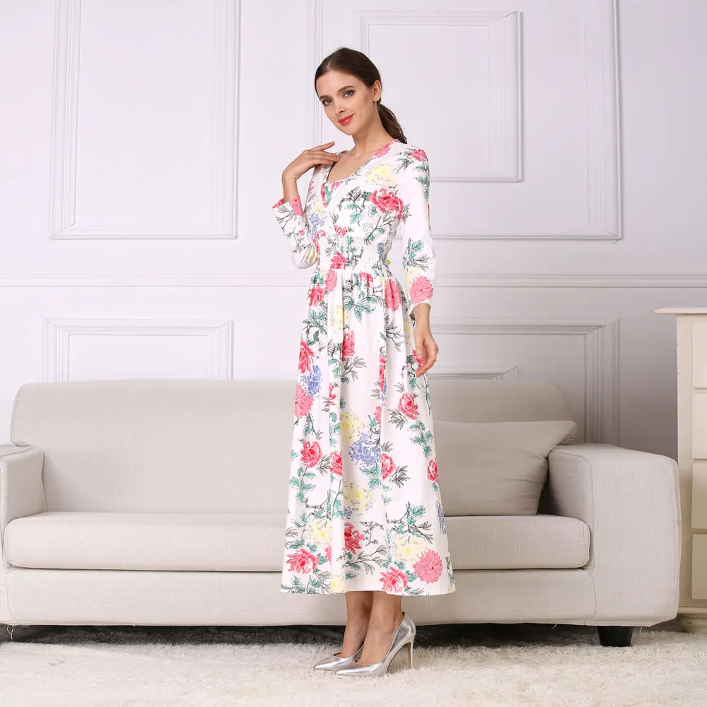 Emotion Moms NEW Floral Cotton Blend Maternity Clothes for Pregnant Women Lactation Dress Long Breastfeeding Dresses Emotion Moms NEW Floral Cotton Blend Maternity Clothes for Pregnant Women Lactation Dress Long Breastfeeding Dresses