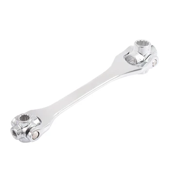 

Universal Socket Sleeve Alloy Wrench 8 - 19mm Dual Head Repairing Tool