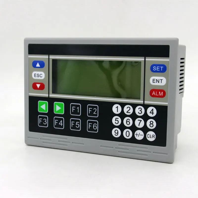 PLC и HMI OP320-A текстовый дисплей, 10DI 8DO 18MR релейный выход с rs485 4AD 2DA(0-10 В) часы реального времени