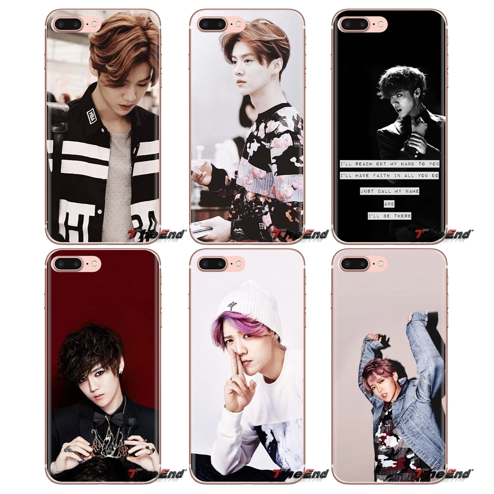 Корейская команда KPOP exo luhan для Sony Xperia Z Z1 Z2 Z3 Z5 compact M2 M4 M5 C4 E3 T3 XA Huawei Mate 7 8 Y3II TPU