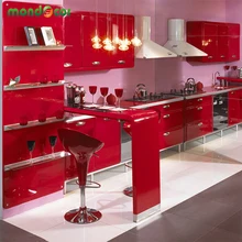 3M /5M/10M Waterproof Wall paper Roll Self adhensive Vinyl Wallpaper Kitchen Cabinet Wall Stickers Furniture PVC Decorative Film