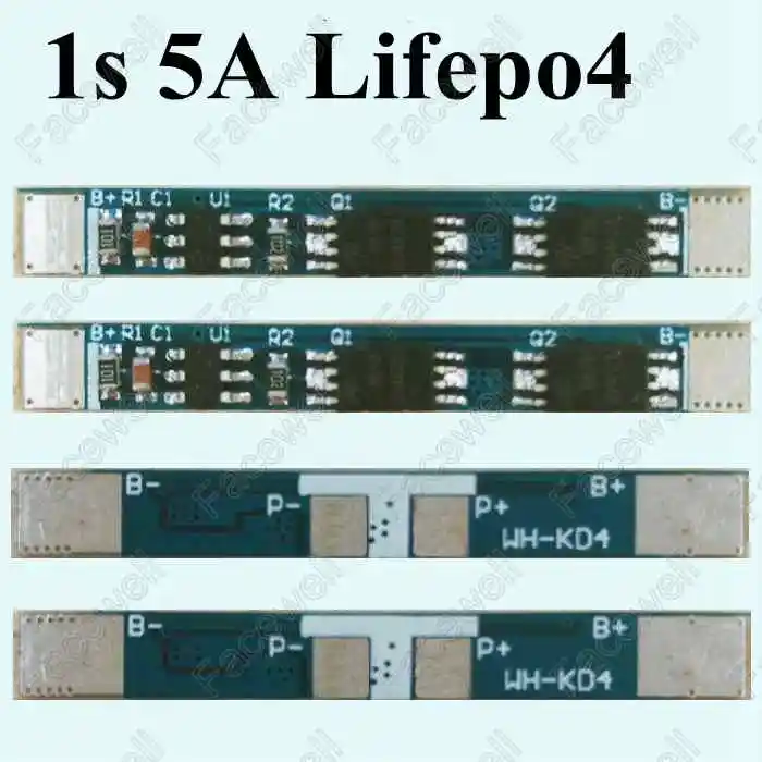10 шт./лот 1 S 5A lifepo4 bms 18650 батарея PCM Защитная плата для batte pack блок питания игрушки |