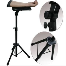 Татуировки Кронштейн Arm ног Отдых стенд Портативный регулируемая высота держатель штатива машина для татуировки студийной работы питания