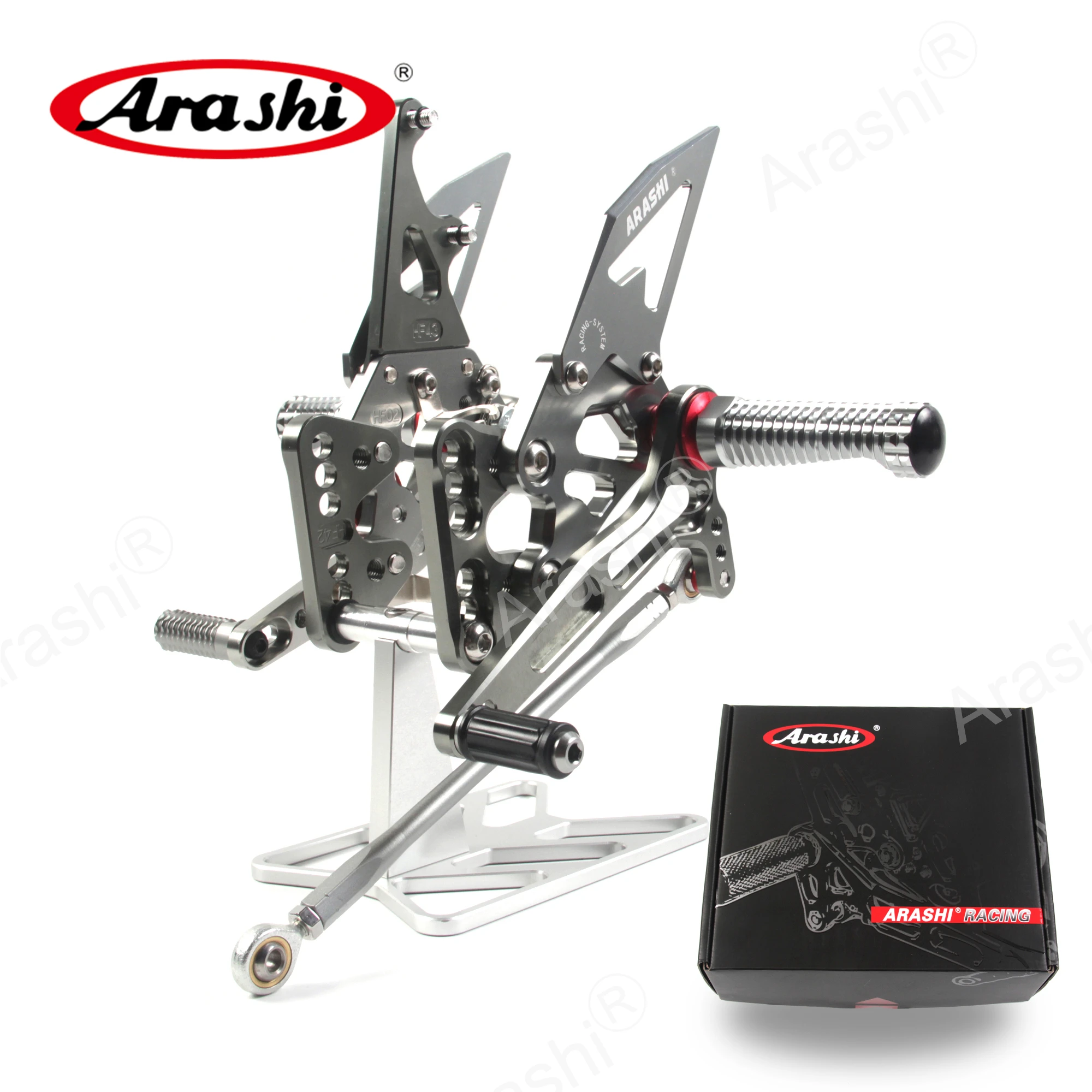 

Arashi CNC Adjustable Foot Peg For SUZUKI GSX-R1000 2005-2006 GSXR GSX-R 1000 Rider Footrest Rearset GSXR1000 GSX1000R 2005 2006