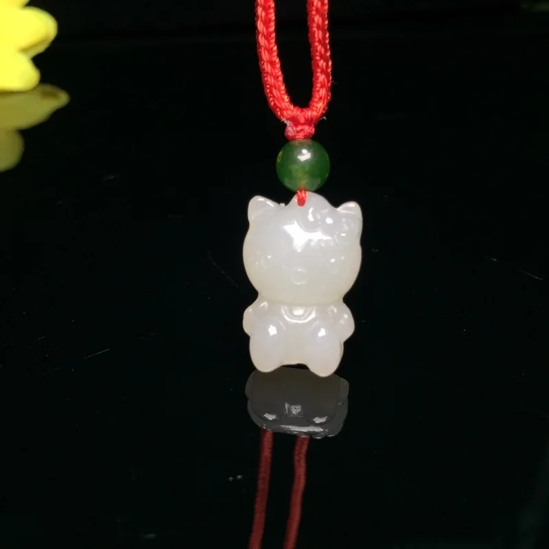 Reiki Pierre Naturelle Et Cristaux Xuan, Hetian Pussy Cat Pendant With Hello Kitty Necklace Certified Factories For Straight
Reiki Pierre Naturelle Et Cristaux Xuan, Hetian Pussy Cat Pendant With Hello Kitty Necklace Certified Factories For Straight