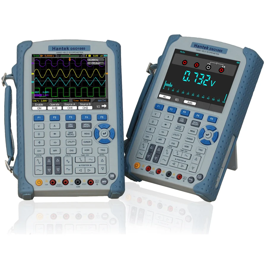 

HANTEK genuine package DSO1050 Digital Oscilloscope 50GHz 2 Channel Handheld Multimeter scopemeter