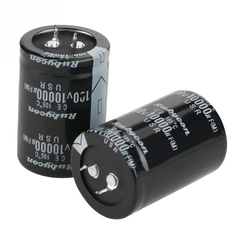 

2pcs 10000uF 100V Large CanType Electrolytic Capacitor 35X50mm