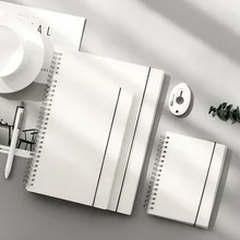 Bullet Journal A6 A5 B5 школьные принадлежности, блокнот, полипропиленовая сетка, в горошек, без рисунка, органайзер, планировщик, книга, время, канцелярские принадлежности