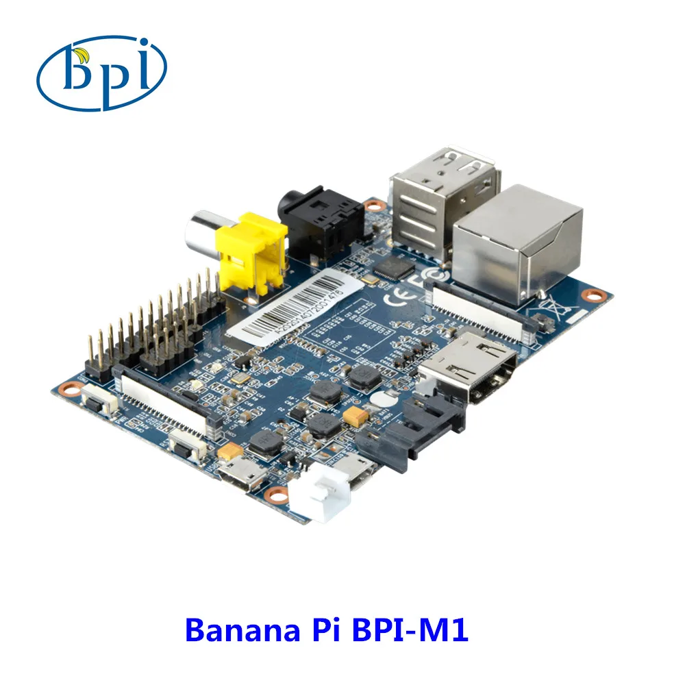 Оригинальный двухъядерный процессор Banana Pi A20 BPI M1 1 ГБ ОЗУ плата с открытым