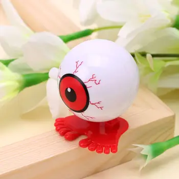 

Halloween Clockwork Jumping Eyeball Mechanical Educational Toy Prank Game Supply