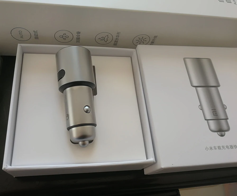 Original Xiaomi Car Charger Extended Accessory Extension Cord Cable Qc3