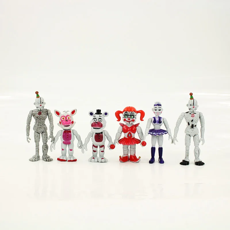 3Pcs/Set Fnaf Sundrop Anime Figure Movable Bonnie Bear Pvc Model Action  Figure Freddy Toys Gifts - AliExpress