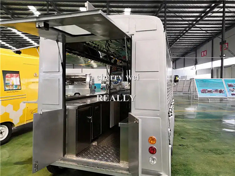 Cheapest Electric Food Truck Mobile Food Cart Electric