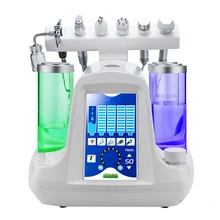 7 в 1 Вода кислородная машина для лица био для глубокого очищения отшелушивающая отбеливающая кожа анти-акне лицо лифтинг увлажняющая машина