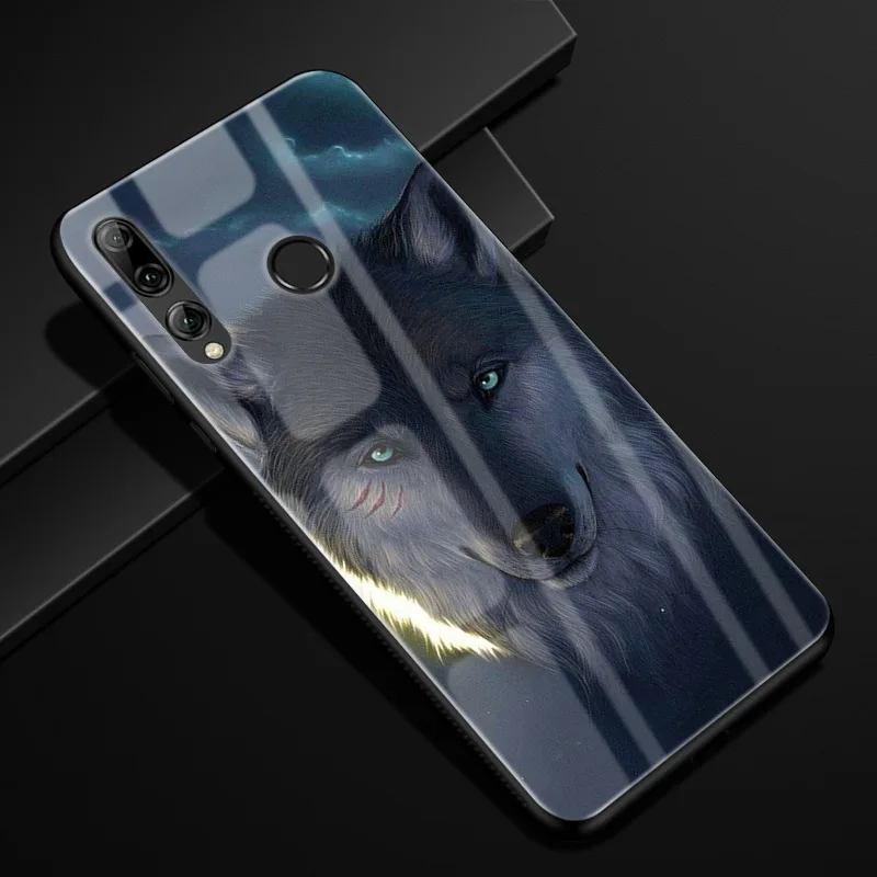 Чехол для huawei Honor 10i, закаленное стекло+ Жесткая задняя крышка из поликарбоната, чехол для huawei Honor10i, чехол для телефона s, силиконовый бампер - Цвет: 3