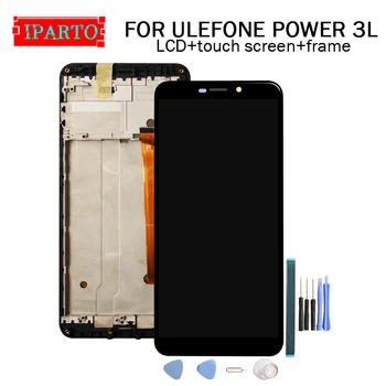 

ULEFONE POWER 3L LCD Display+Touch Screen Digitizer +Frame Assembly 100% Original New LCD+Touch Digitizer for POWER 3L