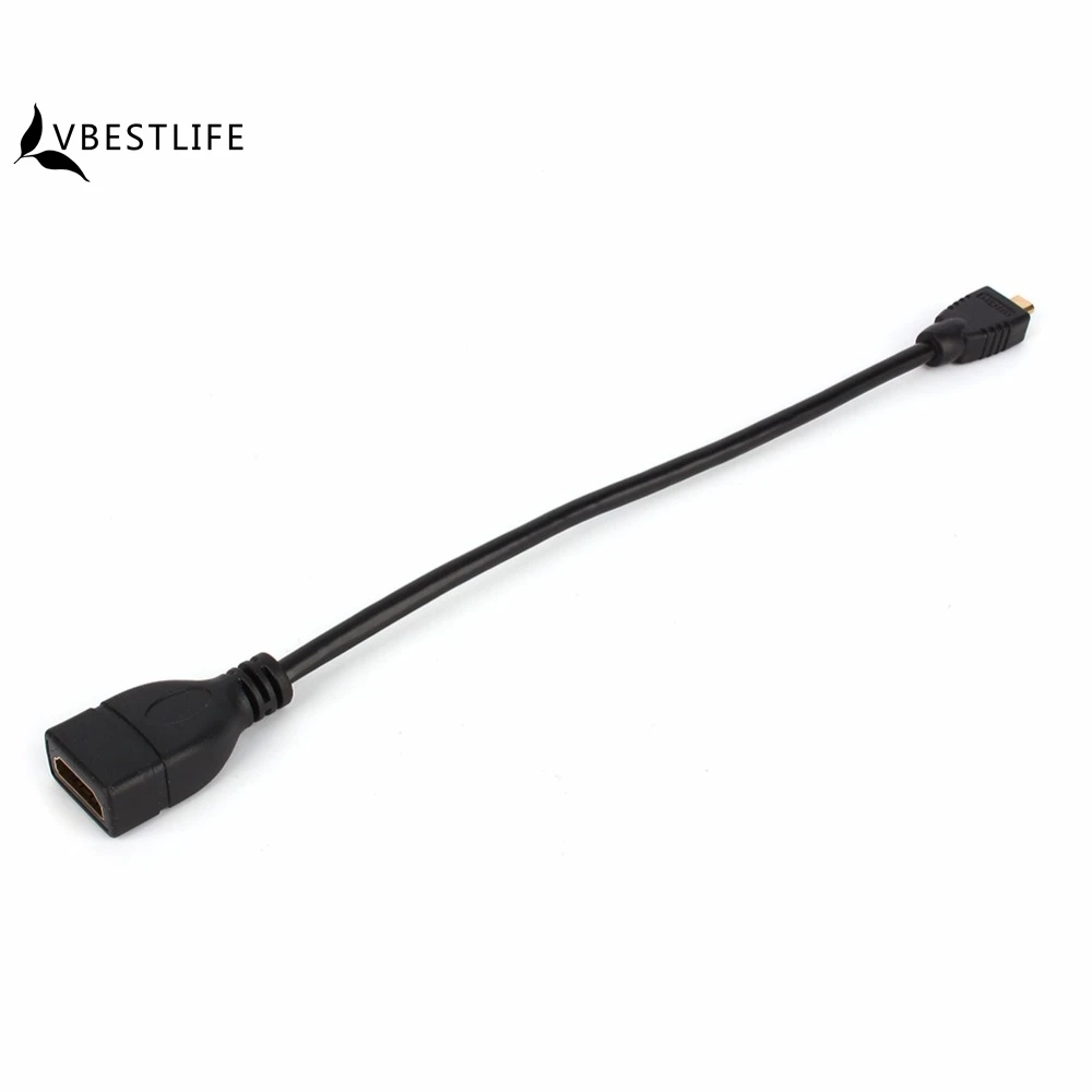 Высокоскоростной Удлинительный Кабель адаптер 15 см 1080P Micro HDMI Male Female|micro hdmi|micro hdmi
