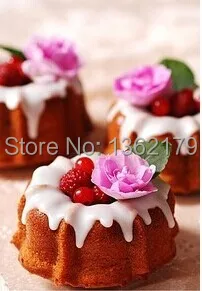 Бесплатная доставка DIY Рождество Торт Инструменты Bundt для кекса Силиконовые