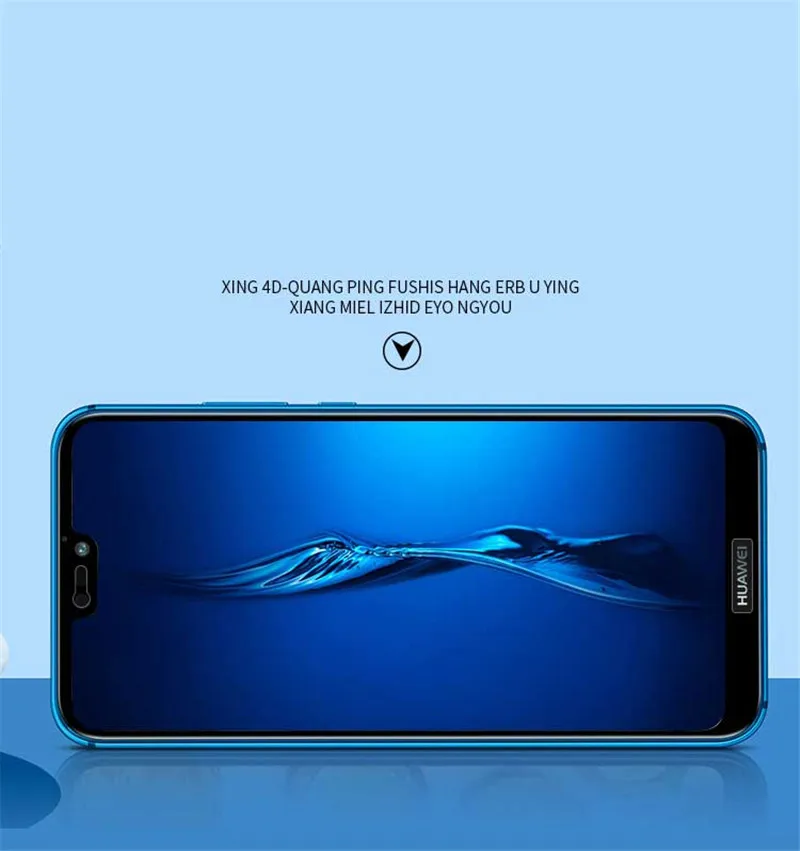 2 шт. закаленное стекло для Huawei P20 Pro Защитная пленка экрана Lite полное покрытие из