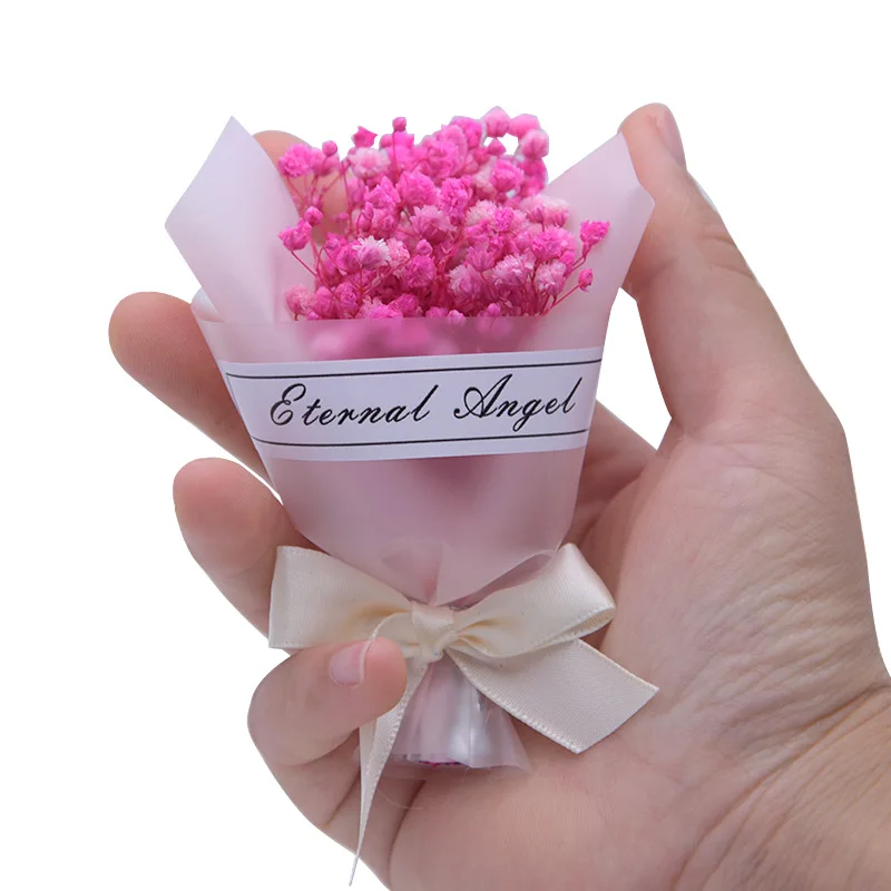 MOLANS мини-букеты ручной работы сушеный цветок для свадьбы Мути-цвет прекрасный романтический сувенирное украшение орнамент для церемонии