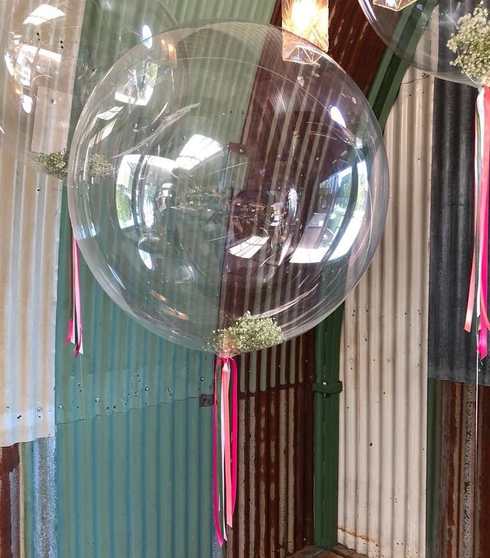 HUADODO 5 шт. прозрачные воздушные шары без морщин, прозрачные гелиевые шары, шар-шар для дня рождения, свадьбы, вечеринки, товары для декора своими руками