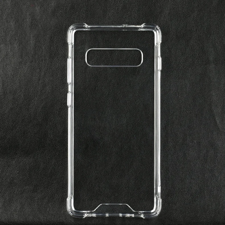 Proteção do Zero à Prova de Choque da Tampa do Case para Samsung Lot. Limpar Transparente pc Back Tpu Bumper para Samsung Galaxy S10 Plus S10e 50 Pcs - Fit 6 Prova de Choque Da Tampa Do Caso