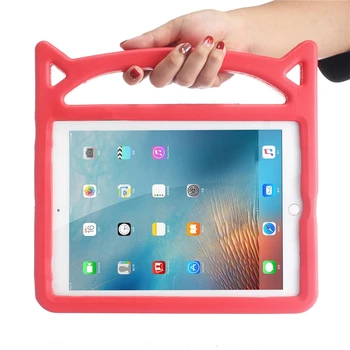 

Shockproof Case For iPad 6th Gen 9.7'' 2018/ 9.7'' 2017/Pro 9.7'' Stand Cover Case EVA Kids Children Hand-held Tablet Cover A30