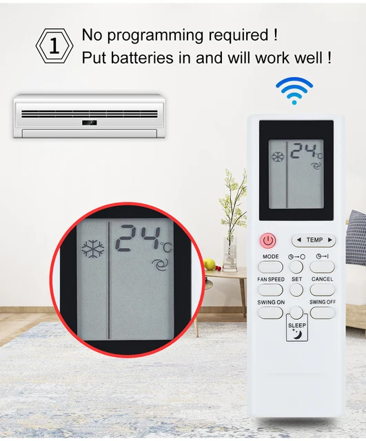 New Replacement GZ-24B-E1 For Galanz BEKO Air Conditioner