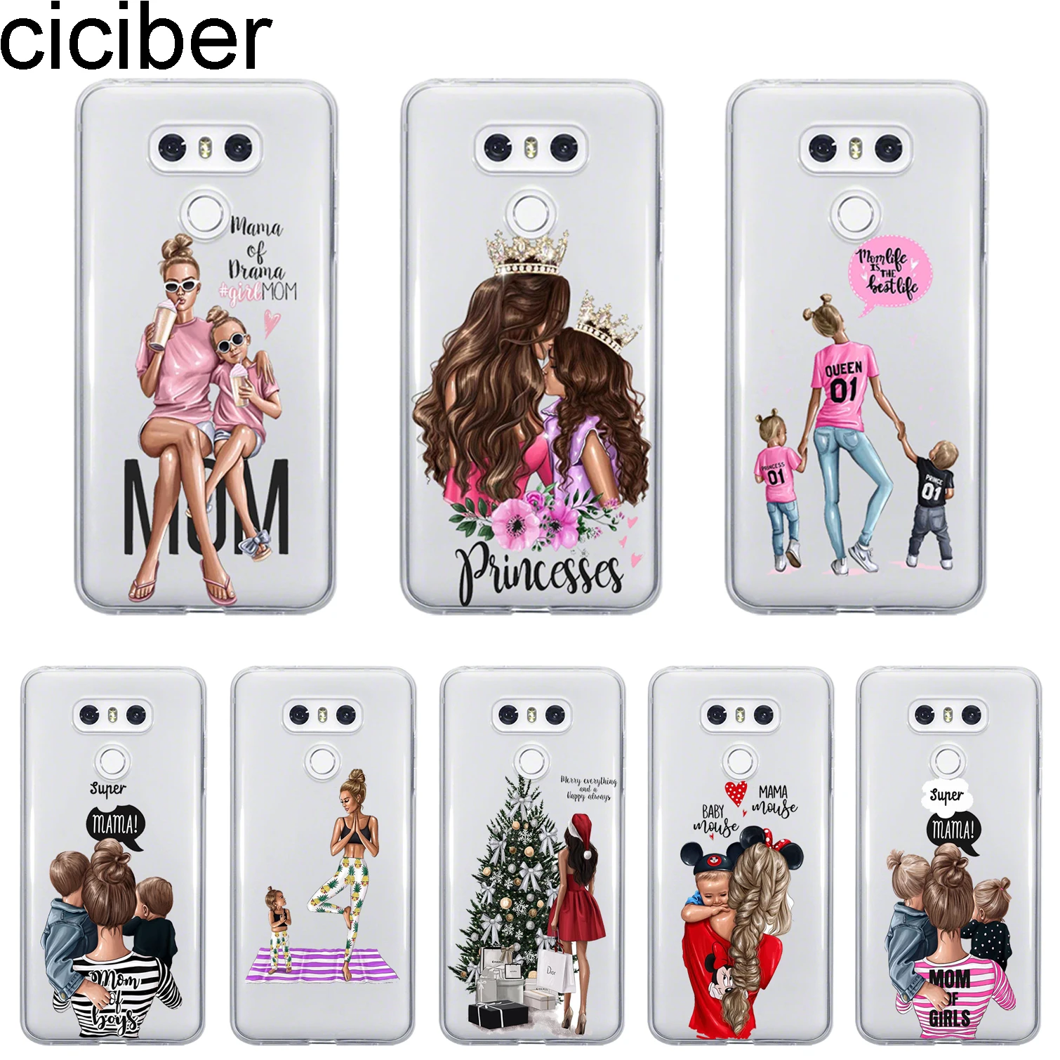 Ciciber для LG G7 G6 G5 V40 V35 V30 V20 ThinQ чехол телефона K8 K10 2017 2018 K9 K11 Plus из мягкого ТПУ
