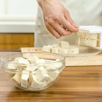 

DIY Tofu Mold Box Homemade Press-Maker Soybean Curd Making Machine Kitchen Tools Cut Tofu Tools