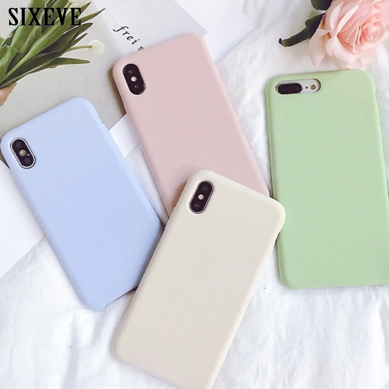 Оригинальный чехол для мобильного телефона iPhone 6 s 7 8 Plus XS MAX XR X 10 5 5S SE 6Plus 6splus 7plus 8plus