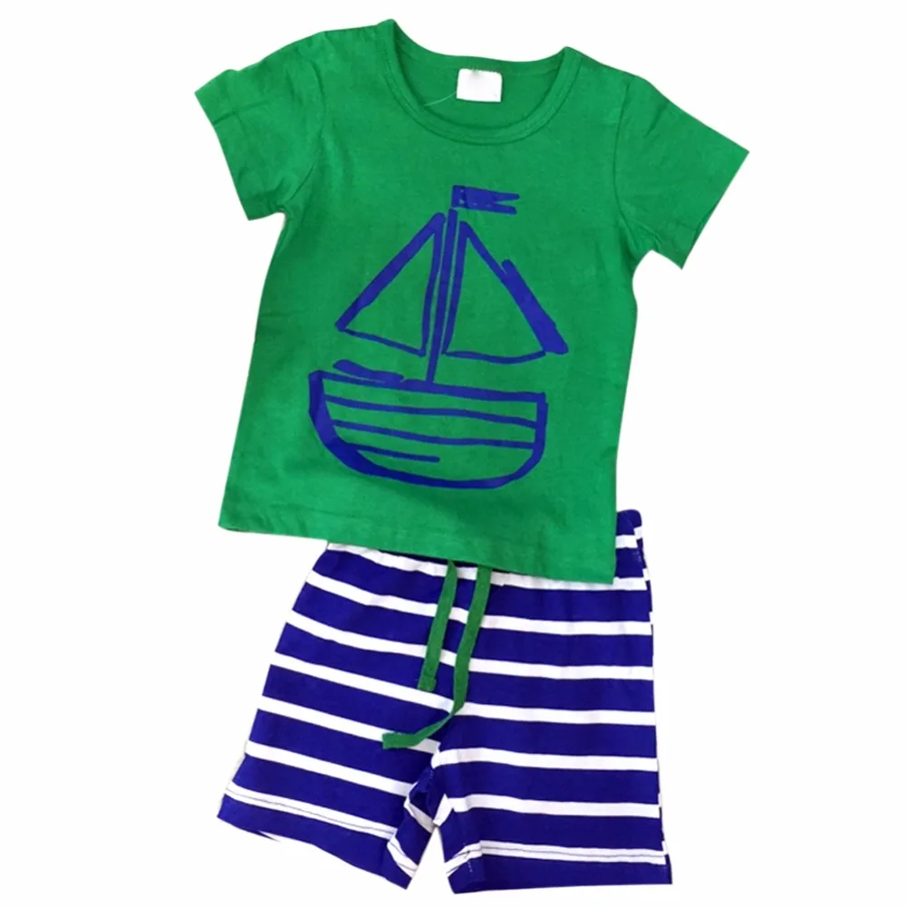 2017-Kids-Summer-Clothes-Sets-Pirate-Ship-Cartoon-Printed-T-Shirt-Stripe-Pant-Kids-Boy-Clothing-2-PCS-Set-2