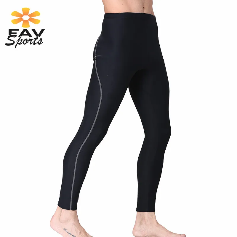 1 5 мм неопрен Дайвинг брюки для мужчин Сноркелинг гидрокостюм Slim Fit Леггинсы