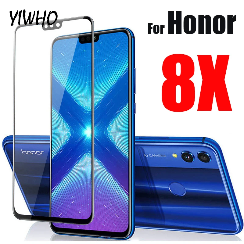 

Honor8X Protective Glass For Honor 8x Glass Screen Protector On For Huawei Honor X8 Huawey Honer 8 X Tempered Glas Protect Film
